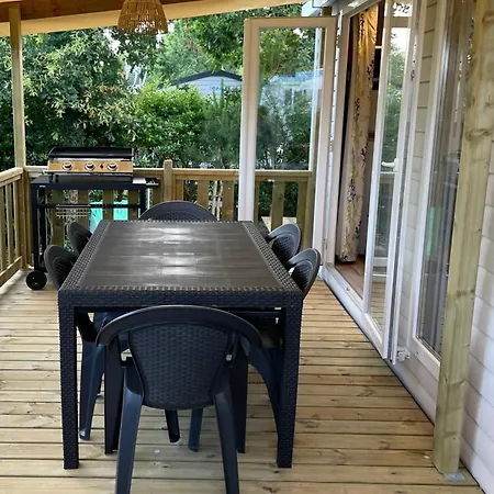 Escale Bassin- Mobile Home Lege Cap-Ferret - Village 4 Etoiles Les Viviers Exterior photo